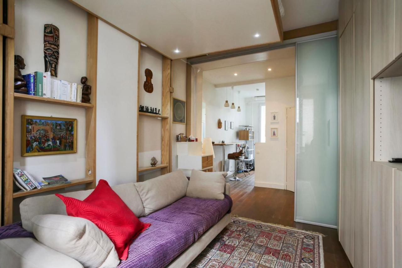 Hidden Abode With Large Patio In Buttes-Chaumont - Paris Dış mekan fotoğraf